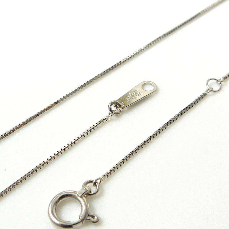 ベネチアン ネックレス プラチナ Pt850 チェーンのみ メンズ レディース 幅0.7mm 40cm 1.7g 引輪 プレゼント ギフト 爆買の画像