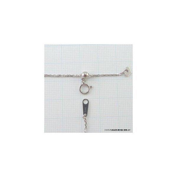 アズキ ネックレス プラチナ Pt850 チェーンのみ メンズ レディース プレゼント 幅1.1mm 45cm 3.7g スライド プレゼント ギフト 爆買の画像