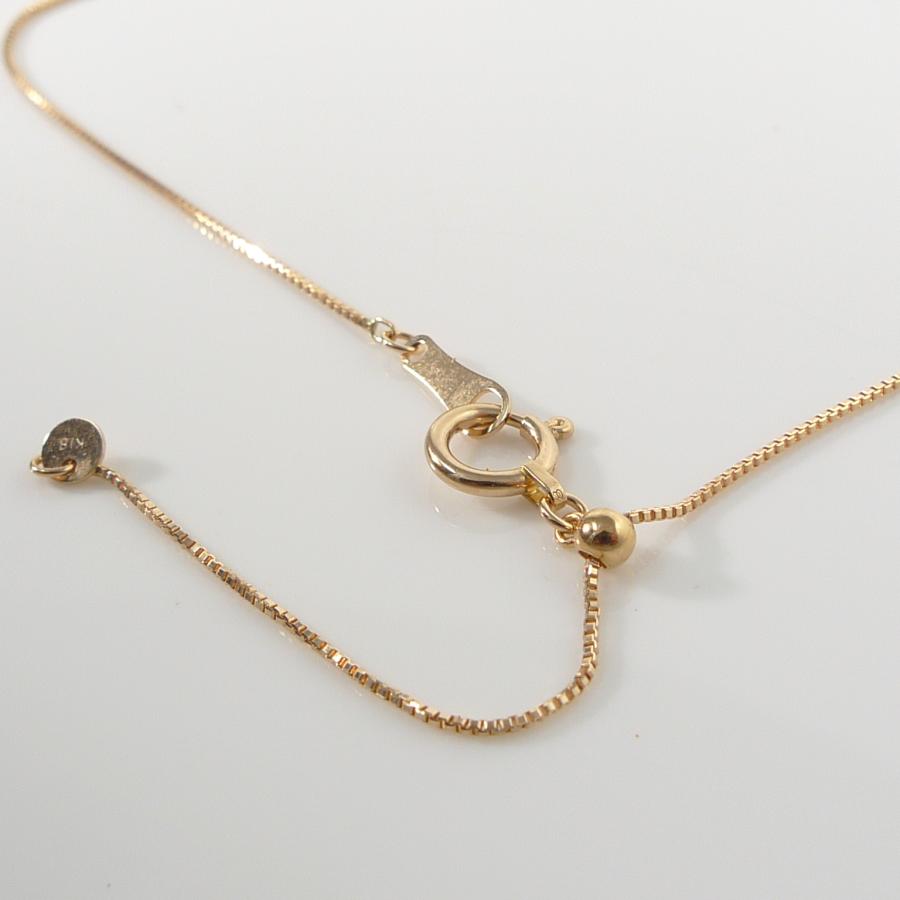 TRIDEA JEWELRY ベネチアン ネックレス 18金 ピンクゴールド PG TRIDEA JEWELRY ベネチアン ネックレス 18金 ピンクゴールド PG