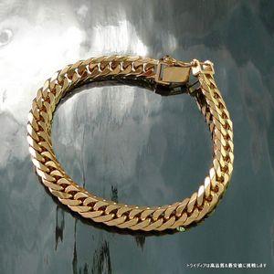 TRIDEA JEWELRY 18金 喜平 ブレスレット 30g 18cm 6面 ダブル