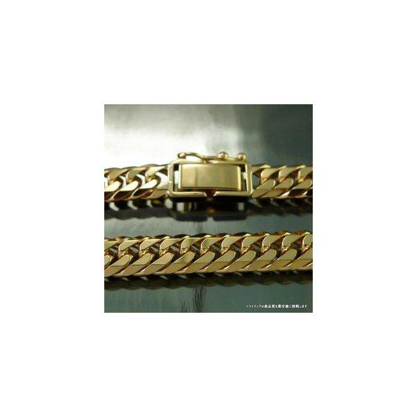 TRIDEA JEWELRY 18金 喜平 ネックレス 50g 6面 ダブル 選べる長 TRIDEA JEWELRY 18金 喜平 ネックレス 50g 6面 ダブル 選べる長