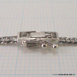 TRIDEA JEWELRY 18金 ホワイトゴールド 喜平 ネックレス 10g 50cm 6面  