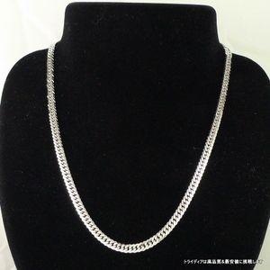 TRIDEA JEWELRY 18金 ホワイトゴールド 喜平 ネックレス 20g