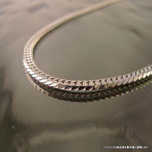 TRIDEA JEWELRY 18金 ホワイトゴールド 喜平 ネックレス 20g 50cm 6面 
