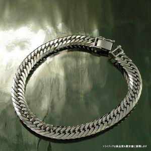 TRIDEA JEWELRY 18金 ホワイトゴールド 喜平 ブレスレット 30g 20cm 8