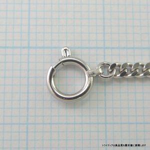 TRIDEA JEWELRY プラチナ 喜平 ネックレス 10g 50cm 2面 幅2.1mm