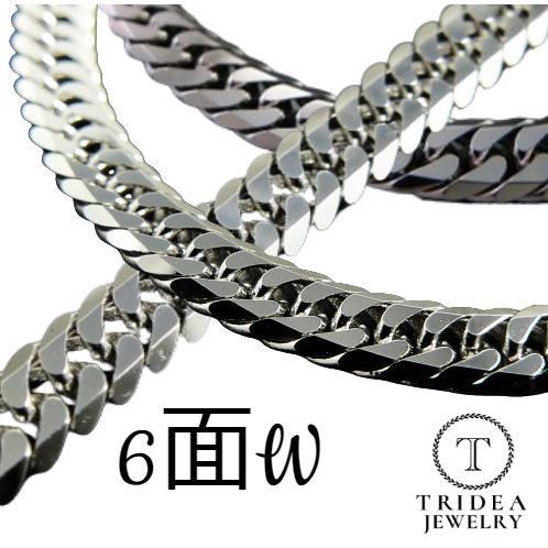 TRIDEA JEWELRY プラチナ 喜平 ネックレス 150g 60cm 6面 ダブル TRIDEA JEWELRY プラチナ 喜平 ネックレス 150g 60cm 6面 ダブル