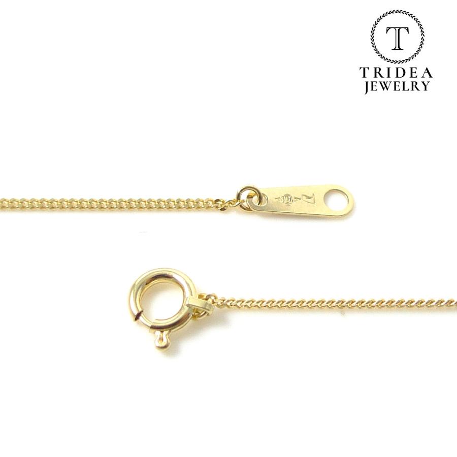 TRIDEA JEWELRY 18金 喜平 ネックレス 1.1g 40cm 2面 幅0.8mm TRIDEA JEWELRY 18金 喜平 ネックレス 1.1g 40cm 2面 幅0.8mm