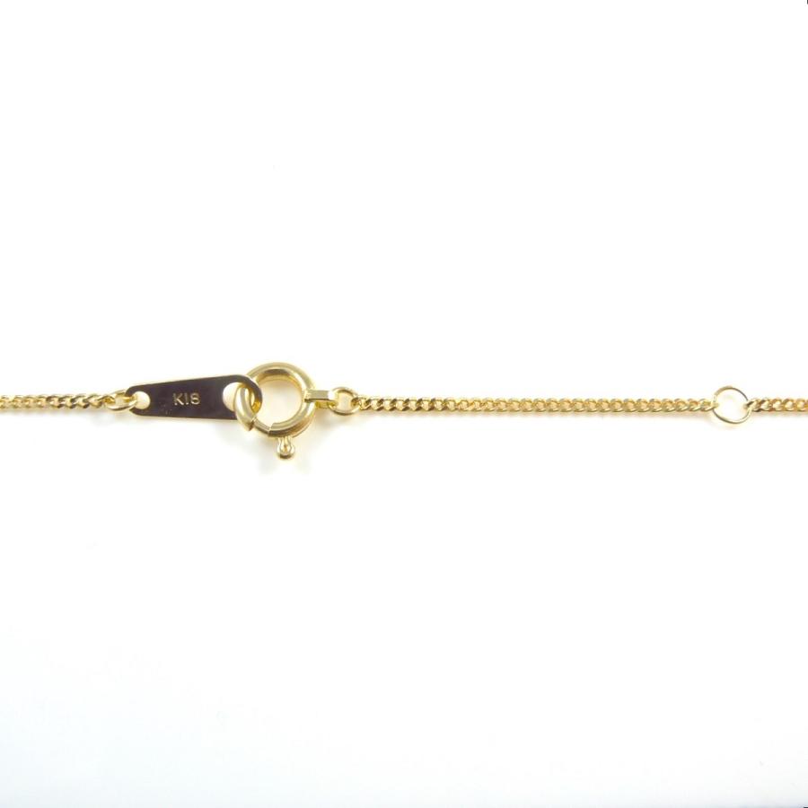 TRIDEA JEWELRY 18金 喜平 ネックレス 1.5g 40cm 2面 幅0.9mm TRIDEA JEWELRY 18金 喜平 ネックレス 1.5g 40cm 2面 幅0.9mm