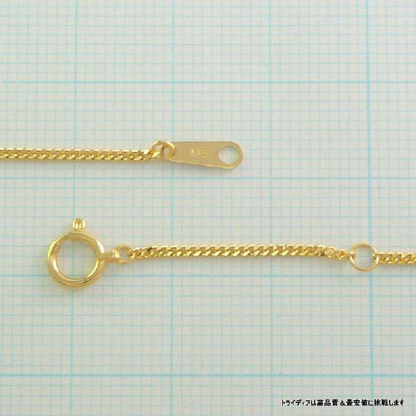 TRIDEA JEWELRY 18金 喜平 ネックレス 1.5g 40cm 2面 幅0.9mm TRIDEA JEWELRY 18金 喜平 ネックレス 1.5g 40cm 2面 幅0.9mm