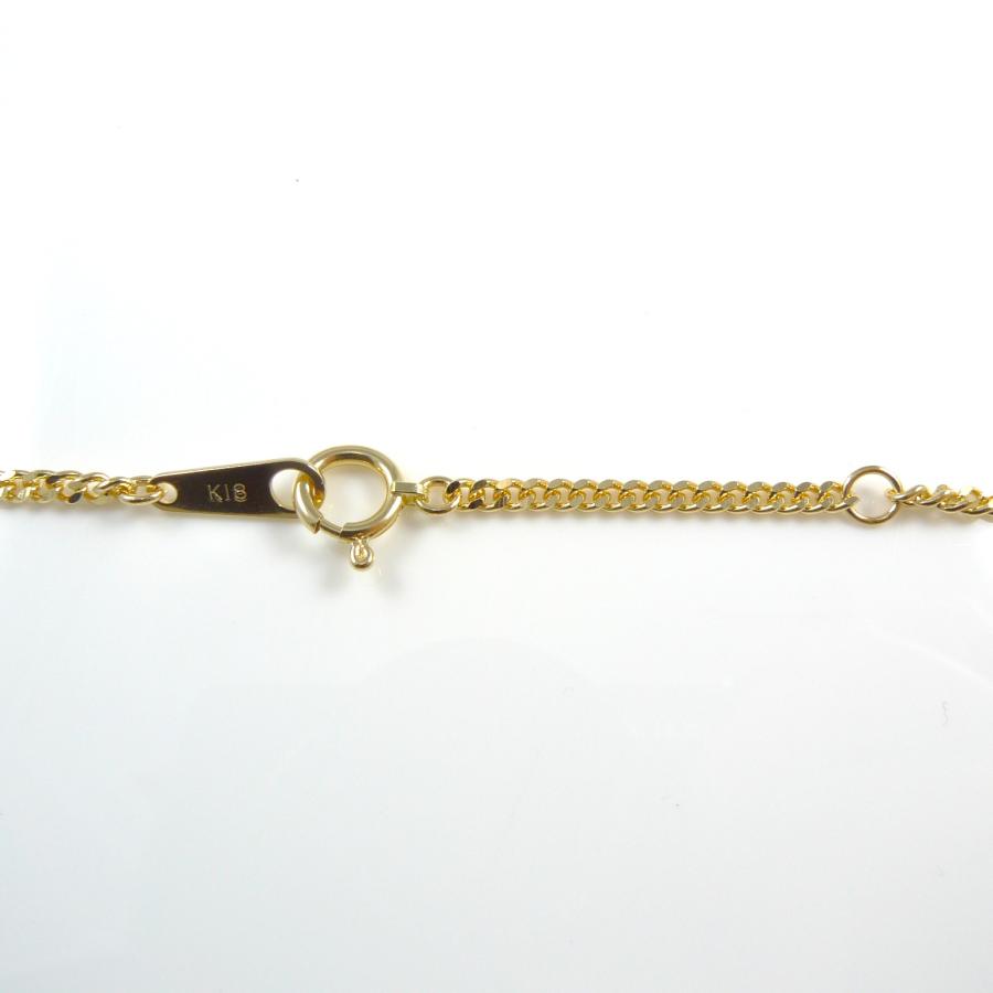 18k喜平ネックレス TRIDEA JEWELRY 18金 喜平 ネックレス 8g 40cm 2面 幅2.3mm K18