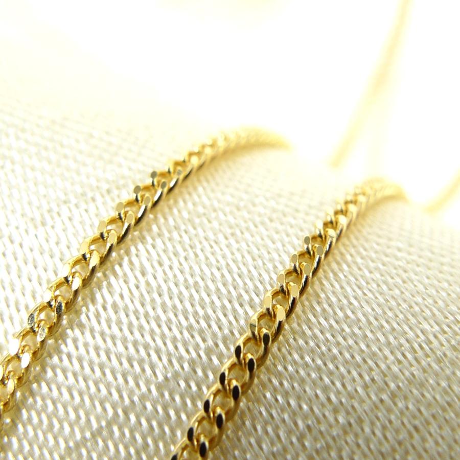 TRIDEA JEWELRY 18金 喜平 ネックレス 2.4g 43cm 2面 幅1.2mm TRIDEA JEWELRY 18金 喜平 ネックレス 2.4g 43cm 2面 幅1.2mm