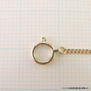 TRIDEA JEWELRY 18金 喜平 ネックレス 2.4g 43cm 2面 幅1.2mm K18 喜平  