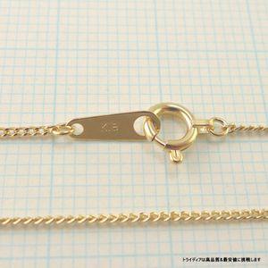 TRIDEA JEWELRY 18金 喜平 ネックレス 1.7g 45cm 2面 幅0.9mm K18 喜平 