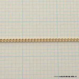 TRIDEA JEWELRY 18金 喜平 ネックレス 1.7g 45cm 2面 幅0.9mm K18 喜平 