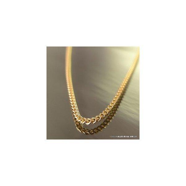 TRIDEA JEWELRY 18金 喜平 ネックレス 4.1g 45cm 2面 幅1.5mm K18 喜平 