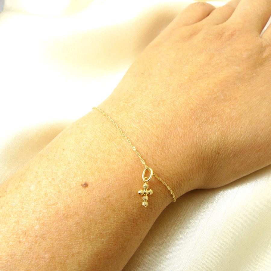 TRIDEA JEWELRY（トライディアジュエリー） K18 クロス ペンダント