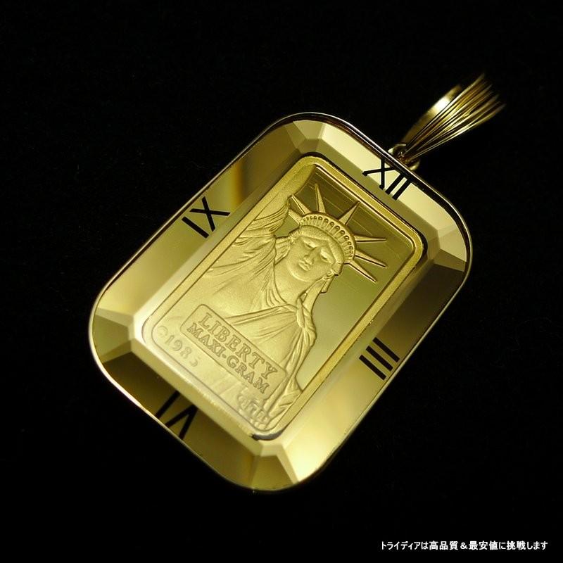 TRIDEA JEWELRY 純金 K24 リバティ インゴット5g K18枠 TRIDEA JEWELRY 純金 K24 リバティ インゴット5g K18枠