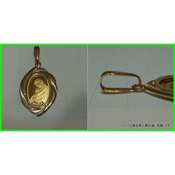 TRIDEA JEWELRY 純金 マリア k24 コイン 2.5g ペンダント 7g K18 TRIDEA JEWELRY 純金 マリア k24 コイン 2.5g ペンダント 7g K18