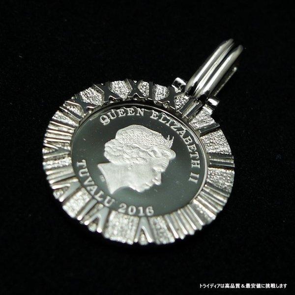 プラチナ Pt999 コイン ツバル ホース 1/25oz ペンダントトップ 5.8g プレゼント ギフト 爆買の画像