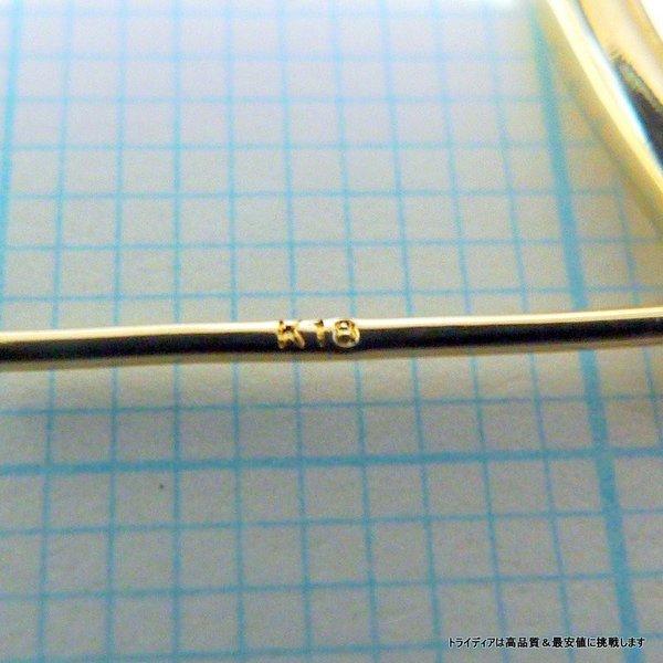 18金 フープピアス 幅2mm 外径35mm イエローゴールド 両耳 ペア 2個 レディース メンズ シンプル パイプ リング ピアス 爆買の画像