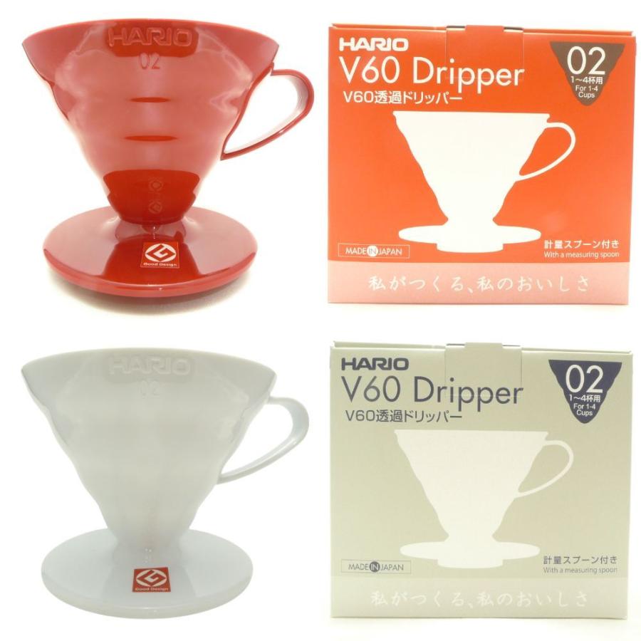 世界有名な HARIO ハリオ V60 透過 コーヒードリッパー02 1〜4杯用