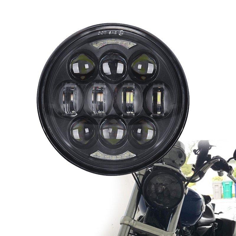 ヘッドライト 5.75インチ LEDヘッドライト クラブスタイル ハーレー 