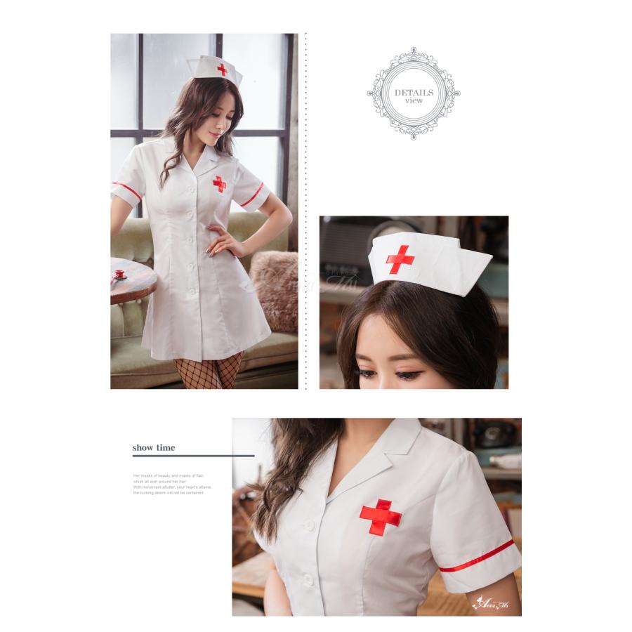コスプレ ナース レディース セクシー 看護師 看護婦 女医 医者 ドクター 白衣 制服 ミニスカ ワンピース コスチューム 可愛い ...