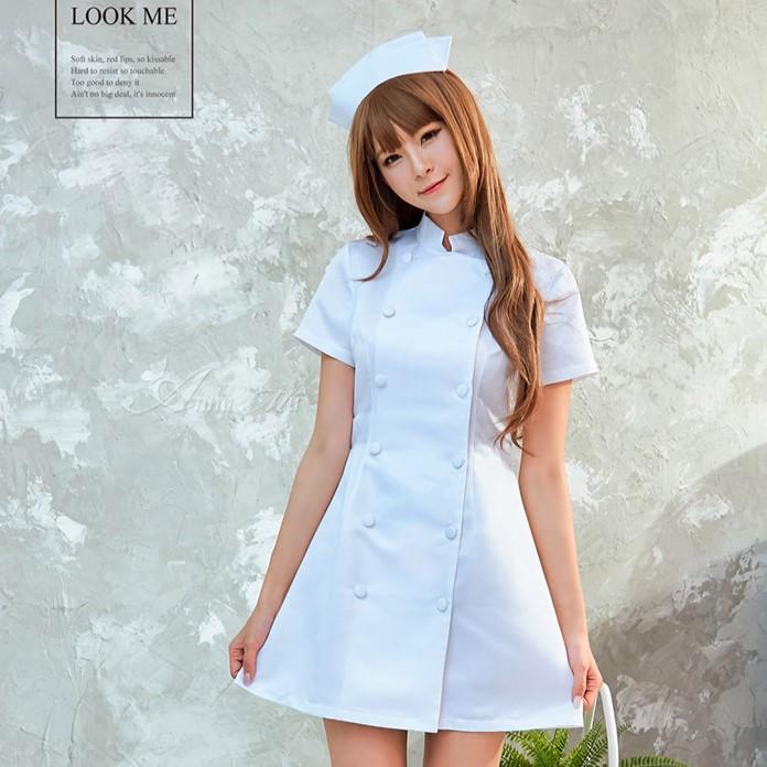 コスプレ ナース レディース セクシー 看護師 看護婦 女医 医者 ドクター 白衣 制服 ミニスカ ワンピース コスチューム 可愛い ...