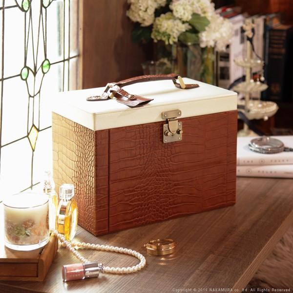 メイクボックス Classe クラッセ ミラー付き クロコ柄 かわいい おしゃれ コスメボックス A インテリアショップtrim 通販 Yahoo ショッピング