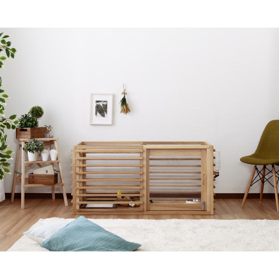 ペットケージ Wancage ワンケージプラス Lサイズ 犬 ドッグ 柵 ペットサークル 木製 おしゃれ Stn 0050 インテリアショップtrim 通販 Yahoo ショッピング