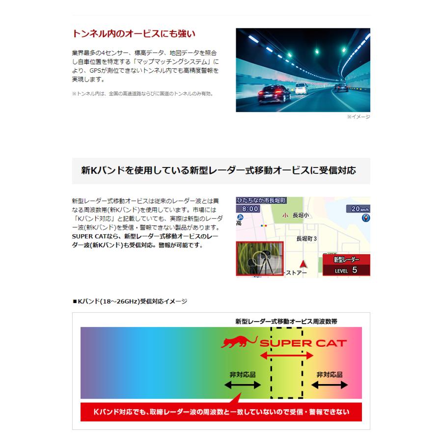 GPSレーザー＆レーダー探知機 ユピテル A1000L 無線LAN搭載 業界最高クラス 探知範囲水平約60° | ユピテル | 04