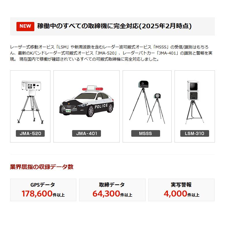 ユピテル 2025年新製品【すべての取締機に完全対応 YPK-21T ユピテル 2025年新製品【すべての取締機に完全対応 YPK-21T