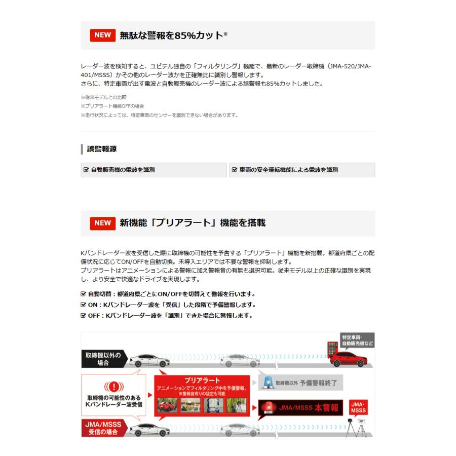 ユピテル 2025年新製品【すべての取締機に完全対応 YPK-21T ユピテル 2025年新製品【すべての取締機に完全対応 YPK-21T