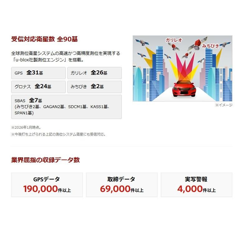 ユピテル（yupiteru） レーザー＆ レーダー探知機 YK-110T 最新地図