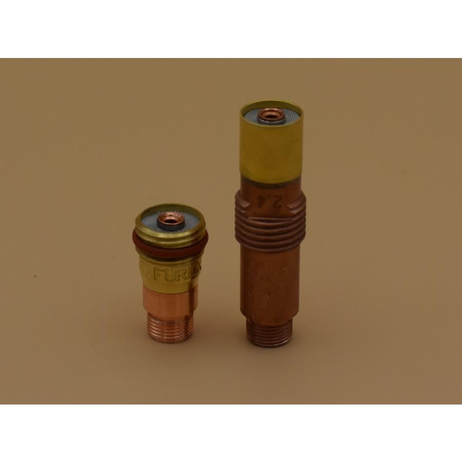 Tig溶接トーチ部品 1.6ガスレンズ コレットボディー #17 #18 #26