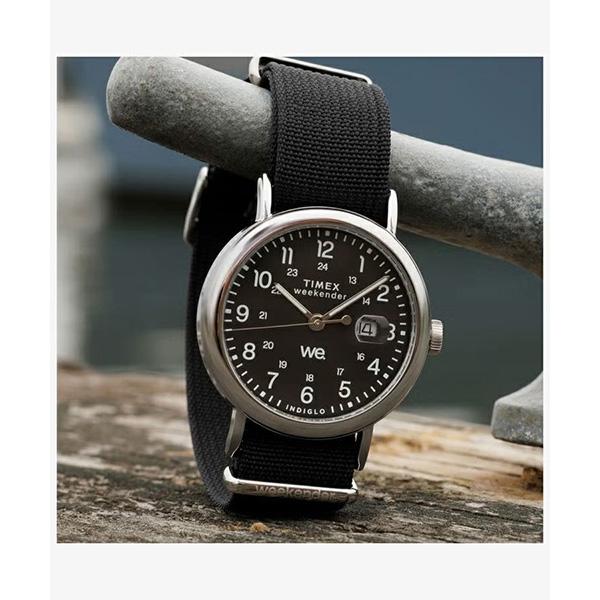 TIMEX タイメックス 真鍮ケース デイト表示 ブラック インディグロナイトライト TW2W86100 メンズ 腕時計 | TIMEX | 02