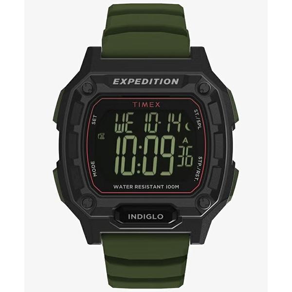 TIMEX タイメックス エクスペディション リッジ デジタル レジンケース デジタル表示 インディグロバックライト搭載 TW4B34500 メンズ 腕時計 | TIMEX