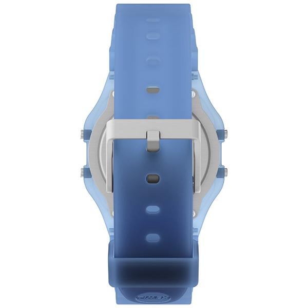 TIMEX タイメックス  T80　トランスルーセント ブルー クラシック・デジタル INDIGLOバックライト搭載 超軽量 TW2Y34200 メンズ 腕時計 国内正規品 送料無 | TIMEX | 02