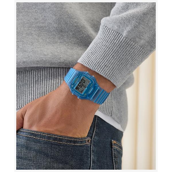 TIMEX タイメックス  T80　トランスルーセント ブルー クラシック・デジタル INDIGLOバックライト搭載 超軽量 TW2Y34200 メンズ 腕時計 国内正規品 送料無 | TIMEX | 06