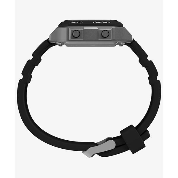 TIMEX タイメックス メインストリート デジタル ブラック ワールドタイム機能 インディグロナイトライト TW5M68800 メンズ 腕時計 国内正規品 送料無料 | TIMEX | 01