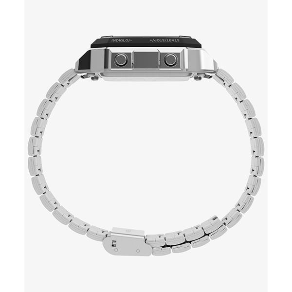 TIMEX タイメックス メインストリート デジタル シルバー ワールドタイム機能 インディグロナイトライト TW5M68900 メンズ 腕時計 国内正規品 送料無料 | TIMEX | 01