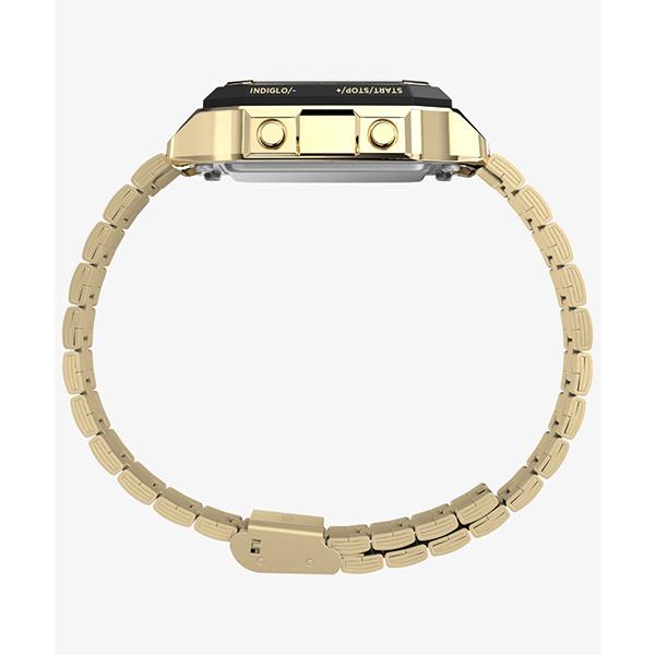 TIMEX タイメックス メインストリート デジタル ゴールド ワールドタイム機能 インディグロナイトライト TW5M69000 メンズ 腕時計 国内正規品 送料無料 | TIMEX | 01