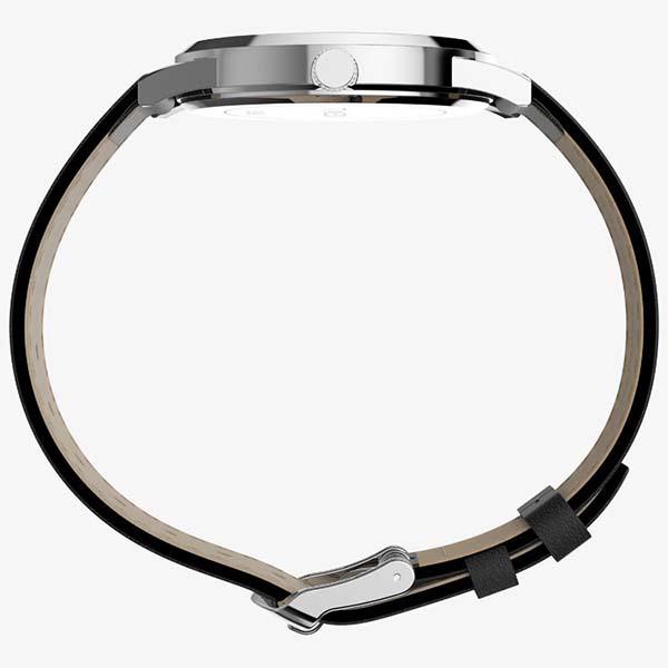 TIMEX タイメックス メインストリート 38mm ブラック クォーツ レザーストラップ デイリーユース デイト表示 TW2Y67400 メンズ 腕時計 国内正規品 送料無料 | TIMEX | 01