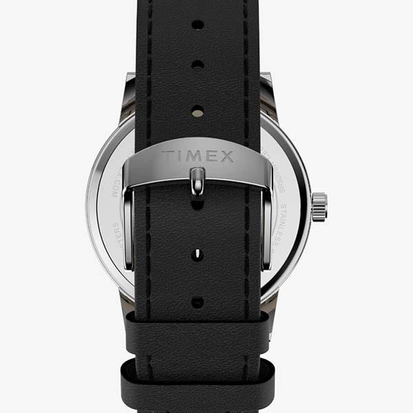 TIMEX タイメックス メインストリート 38mm ブラック クォーツ レザーストラップ デイリーユース デイト表示 TW2Y67400 メンズ 腕時計 国内正規品 送料無料 | TIMEX | 02