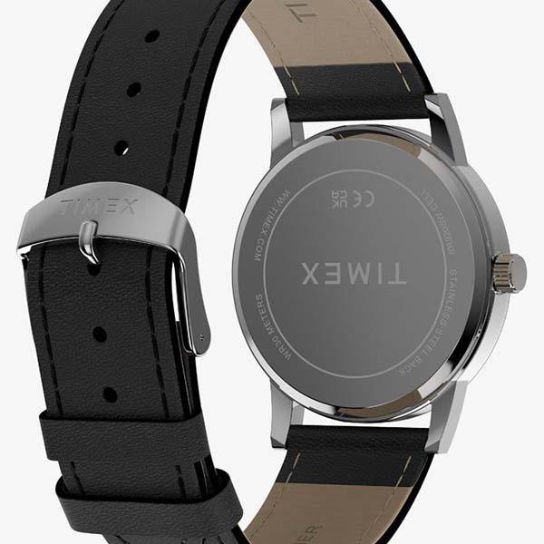 TIMEX タイメックス メインストリート 38mm ブラック クォーツ レザーストラップ デイリーユース デイト表示 TW2Y67400 メンズ 腕時計 国内正規品 送料無料 | TIMEX | 04