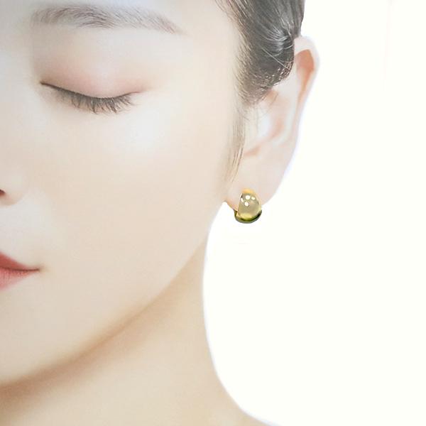 爆買 （km1013）10mm×13mm K18 ピアス K18 18金 18k ゴールド 月型甲丸 月甲 月甲型 甲丸 フープ フープピアス シンプル ミニマル 小さめ レディース ジュ | ブランド登録なし | 05