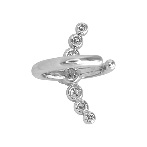 イヤーカフ プラチナ ダイヤモンド 0.22ｃｔ 7粒 ギフト プレゼント_2
