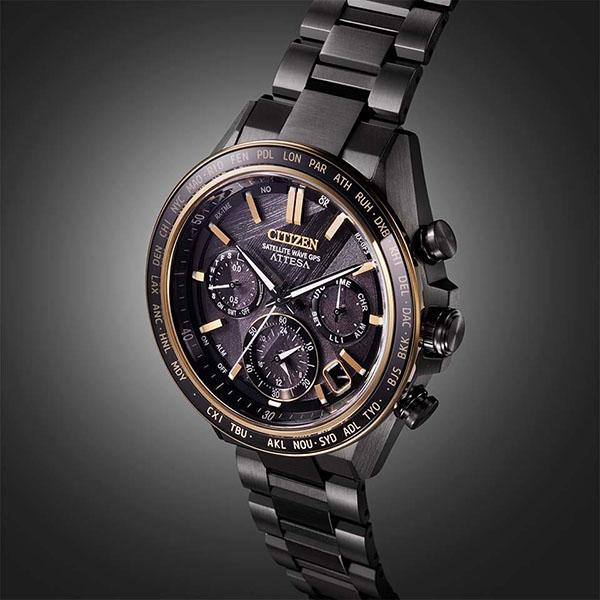 CITIZEN シチズン ATTESA アテッサ LIGHT in BLACK クロノグラフ ブラック ワールドタイム デイ&デイト表示 限定コレクション CC4078-51E メンズ 腕時計 | ATTESA（CITIZEN） | 03