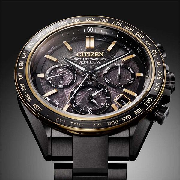 CITIZEN シチズン ATTESA アテッサ LIGHT in BLACK クロノグラフ ブラック ワールドタイム デイ&デイト表示 限定コレクション CC4078-51E メンズ 腕時計 | ATTESA（CITIZEN） | 04